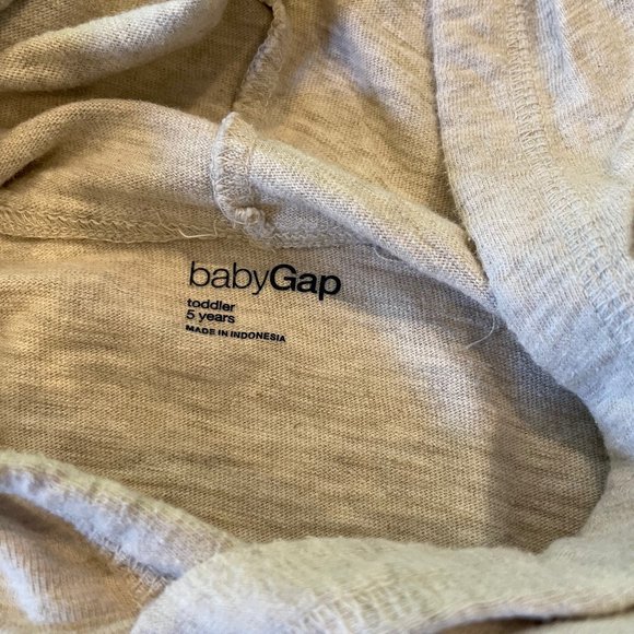 GAP Frenchie Hoodie - Christmas French Bulldog Rudolph Reindeer Shirt Size 5T - Picture 3 of 3